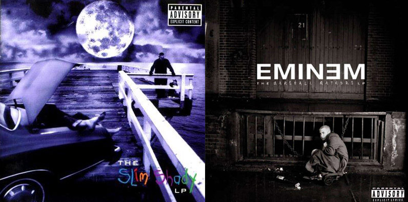 the real slim shady album cover